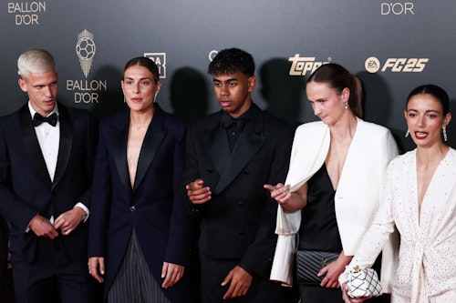 Rodri y Aitana, histórico doble Balón de Oro para el fútbol español